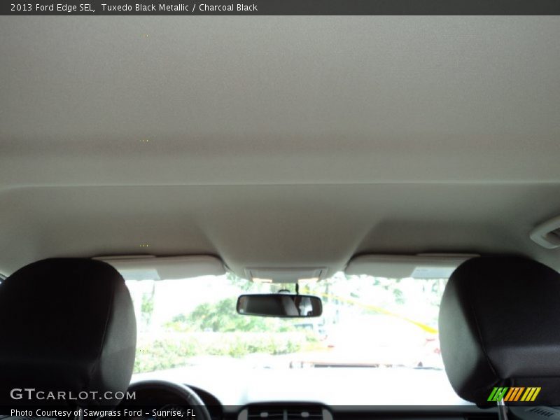 Tuxedo Black Metallic / Charcoal Black 2013 Ford Edge SEL