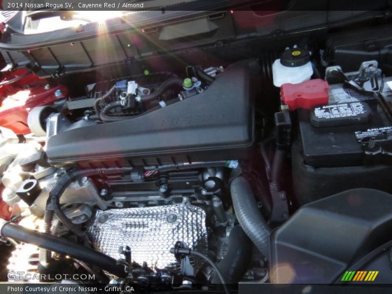 Cayenne Red / Almond 2014 Nissan Rogue SV