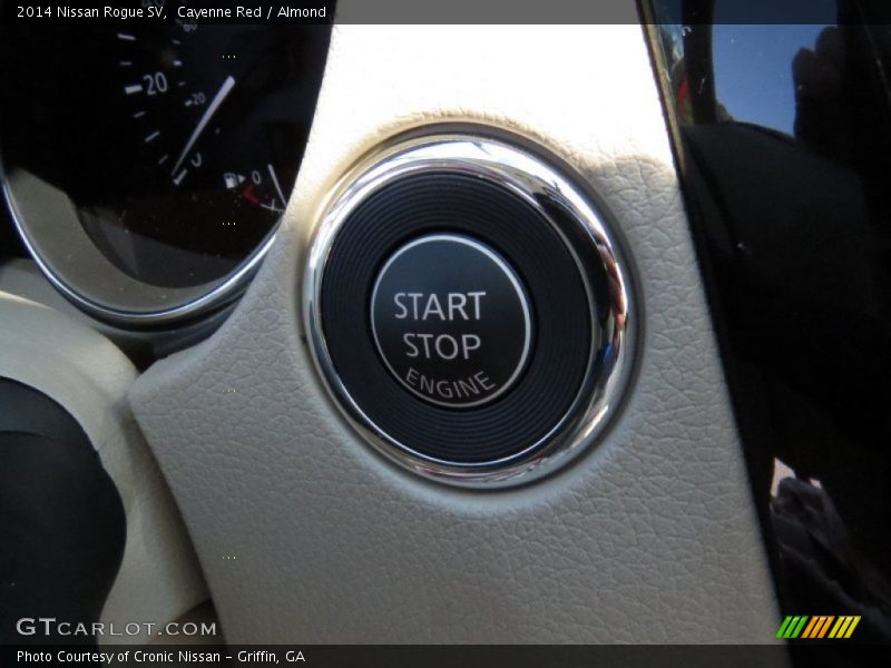 Cayenne Red / Almond 2014 Nissan Rogue SV
