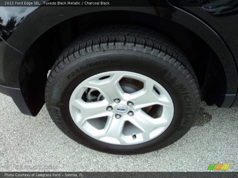 Tuxedo Black Metallic / Charcoal Black 2013 Ford Edge SEL
