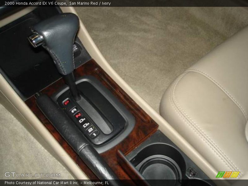 San Marino Red / Ivory 2000 Honda Accord EX V6 Coupe