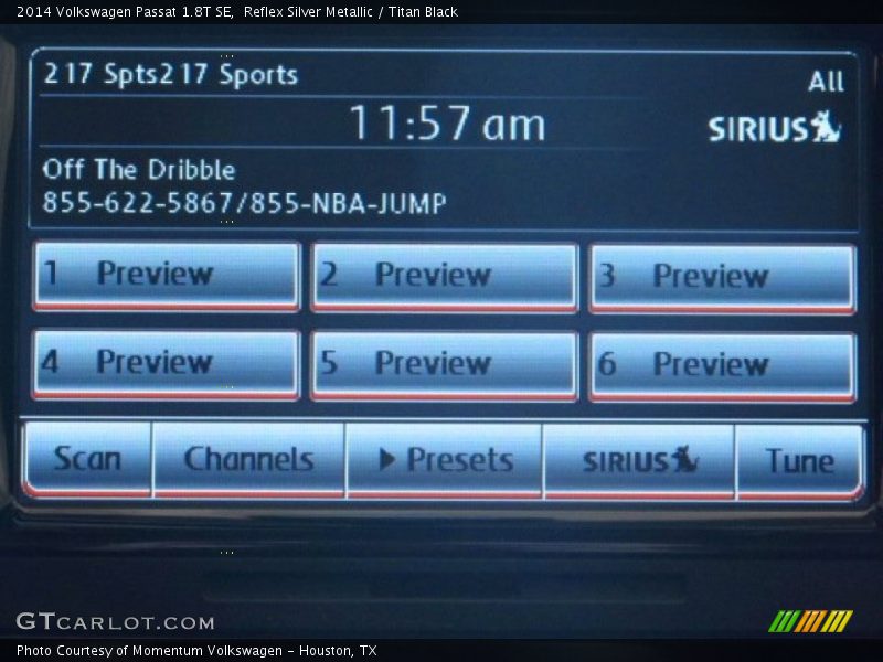 Reflex Silver Metallic / Titan Black 2014 Volkswagen Passat 1.8T SE