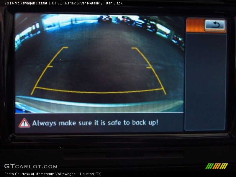 Reflex Silver Metallic / Titan Black 2014 Volkswagen Passat 1.8T SE