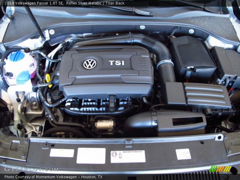 Reflex Silver Metallic / Titan Black 2014 Volkswagen Passat 1.8T SE