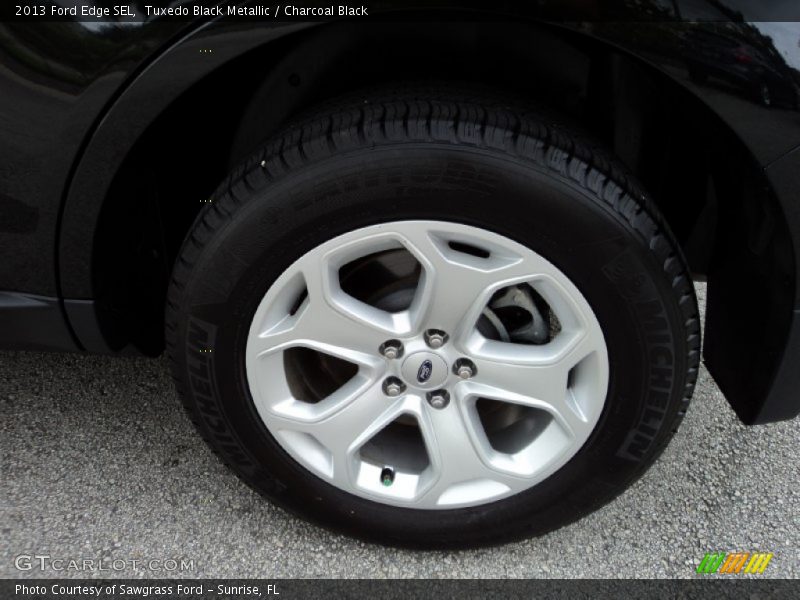 Tuxedo Black Metallic / Charcoal Black 2013 Ford Edge SEL