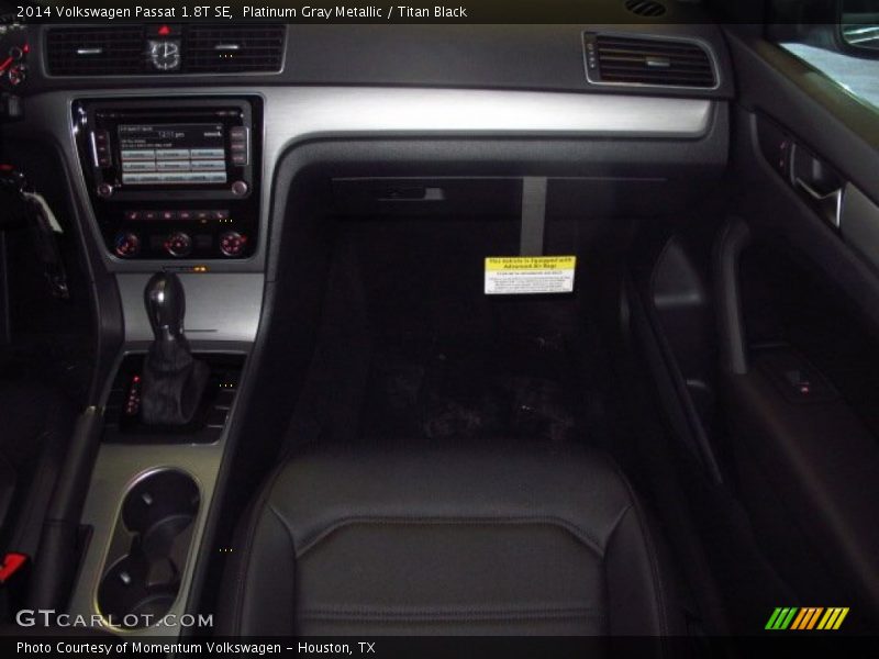 Platinum Gray Metallic / Titan Black 2014 Volkswagen Passat 1.8T SE