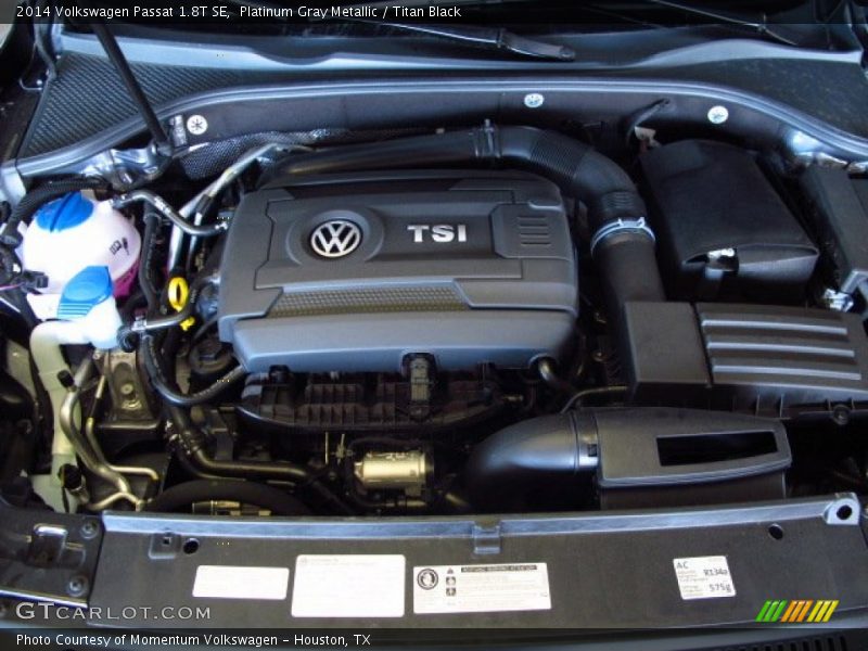Platinum Gray Metallic / Titan Black 2014 Volkswagen Passat 1.8T SE