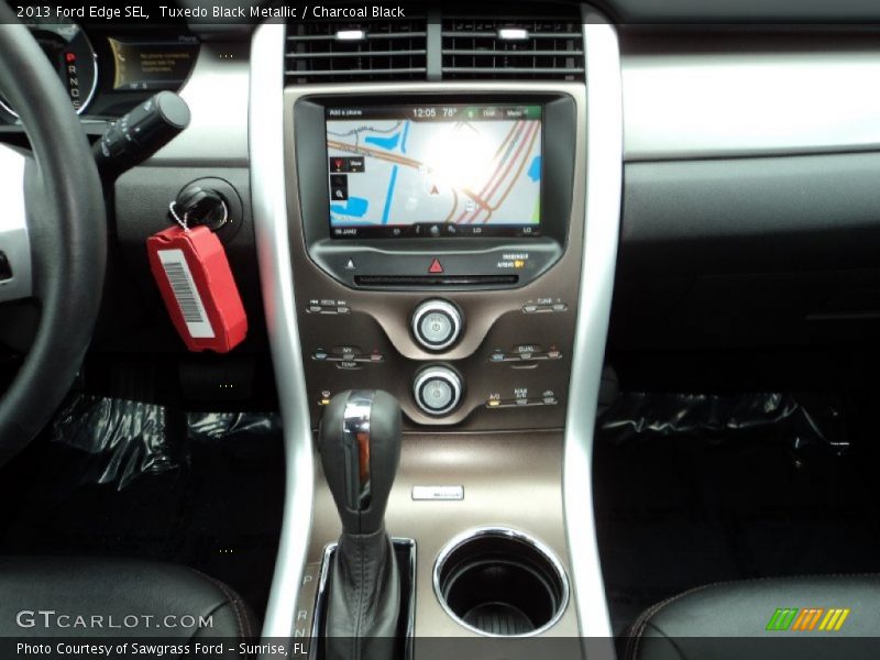 Tuxedo Black Metallic / Charcoal Black 2013 Ford Edge SEL