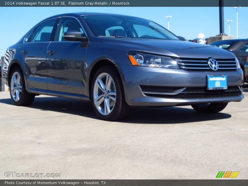 Platinum Gray Metallic / Moonrock 2014 Volkswagen Passat 1.8T SE
