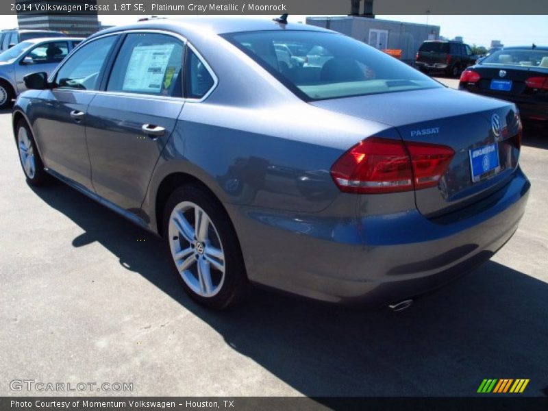 Platinum Gray Metallic / Moonrock 2014 Volkswagen Passat 1.8T SE