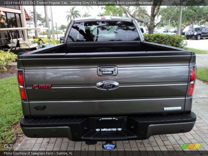 Sterling Grey / FX Appearance Black Leather/Alcantara 2014 Ford F150 FX2 Tremor Regular Cab