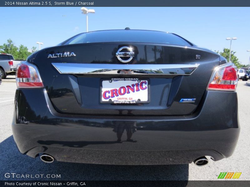 Storm Blue / Charcoal 2014 Nissan Altima 2.5 S