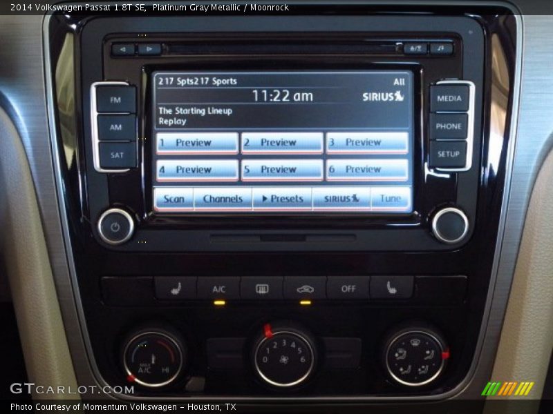 Platinum Gray Metallic / Moonrock 2014 Volkswagen Passat 1.8T SE