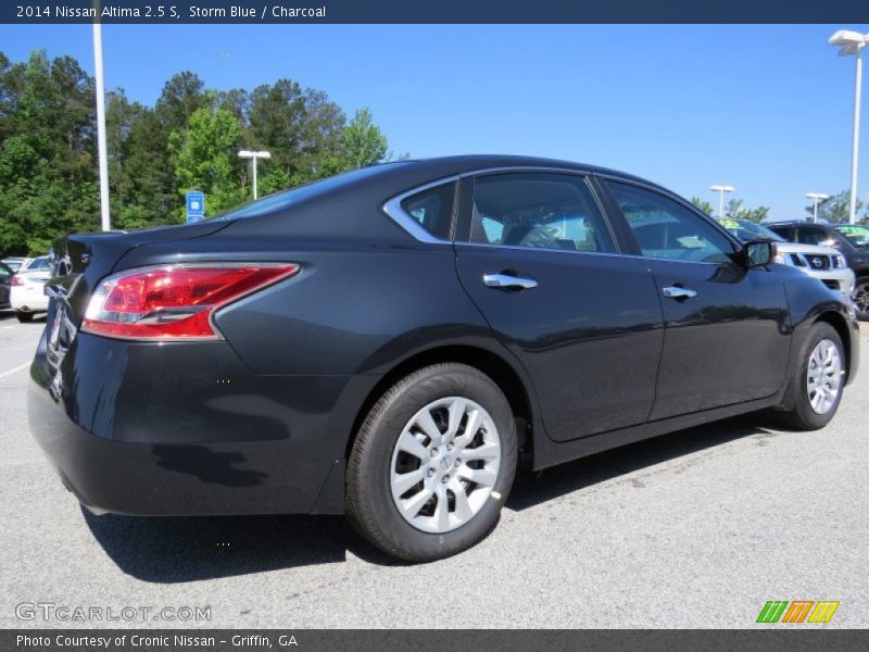 Storm Blue / Charcoal 2014 Nissan Altima 2.5 S