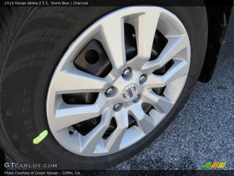 Storm Blue / Charcoal 2014 Nissan Altima 2.5 S