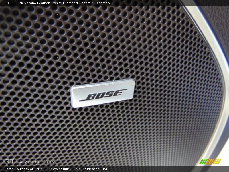 White Diamond Tricoat / Cashmere 2014 Buick Verano Leather