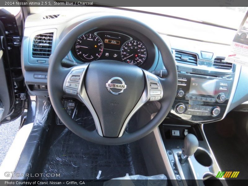 Storm Blue / Charcoal 2014 Nissan Altima 2.5 S