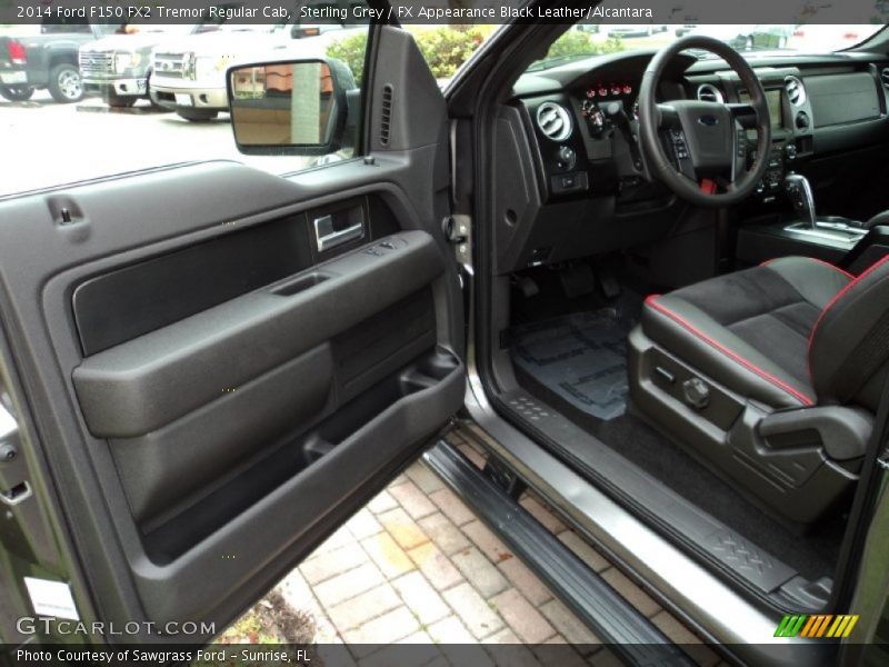 Sterling Grey / FX Appearance Black Leather/Alcantara 2014 Ford F150 FX2 Tremor Regular Cab