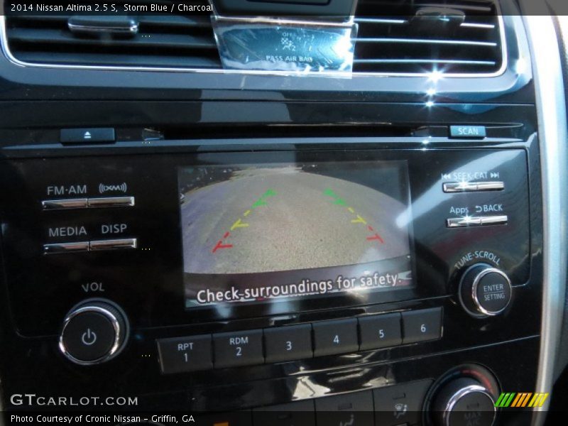 Storm Blue / Charcoal 2014 Nissan Altima 2.5 S
