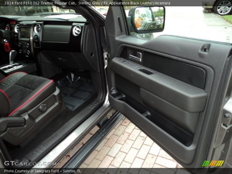 Sterling Grey / FX Appearance Black Leather/Alcantara 2014 Ford F150 FX2 Tremor Regular Cab