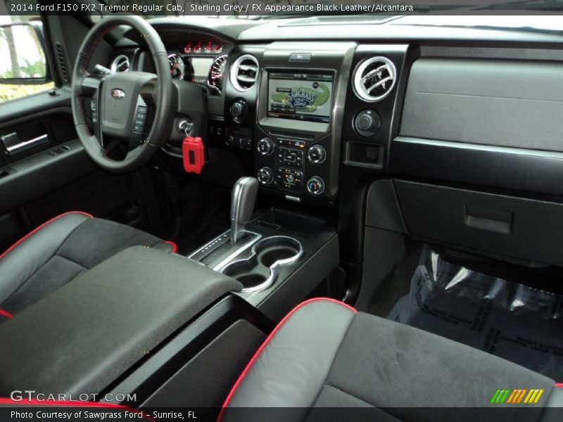 Sterling Grey / FX Appearance Black Leather/Alcantara 2014 Ford F150 FX2 Tremor Regular Cab