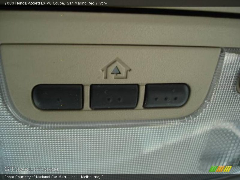 San Marino Red / Ivory 2000 Honda Accord EX V6 Coupe