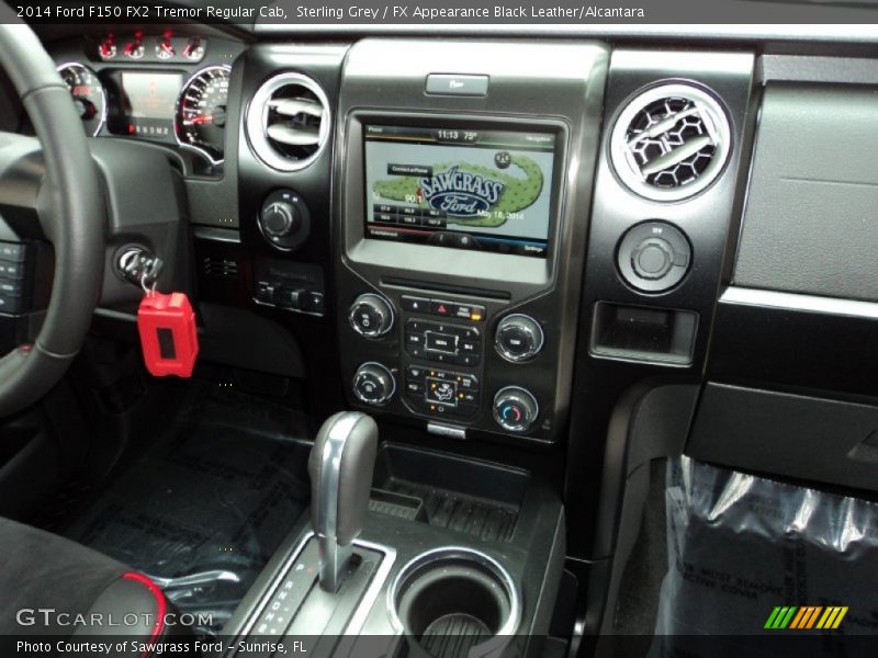 Sterling Grey / FX Appearance Black Leather/Alcantara 2014 Ford F150 FX2 Tremor Regular Cab