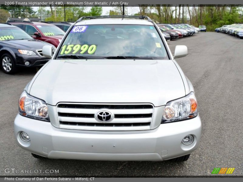 Millenium Silver Metallic / Ash Gray 2006 Toyota Highlander V6 4WD