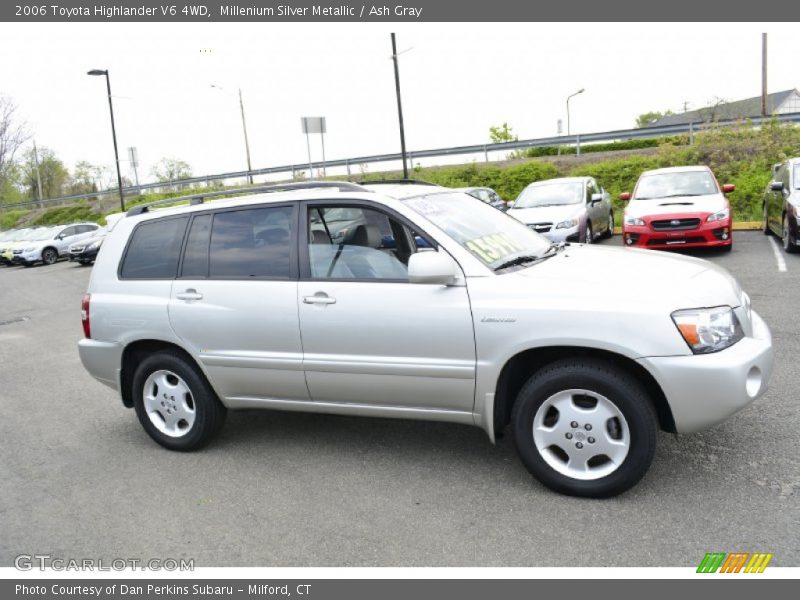Millenium Silver Metallic / Ash Gray 2006 Toyota Highlander V6 4WD