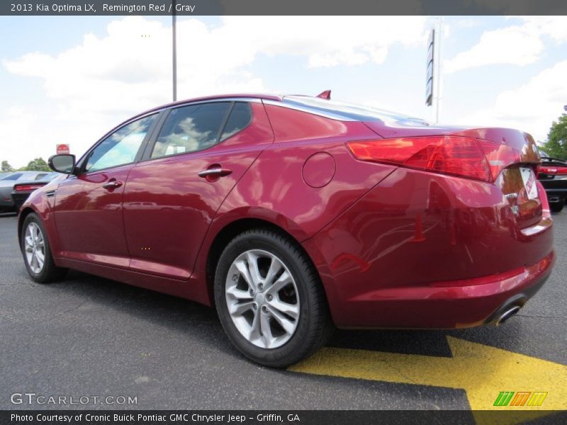 Remington Red / Gray 2013 Kia Optima LX