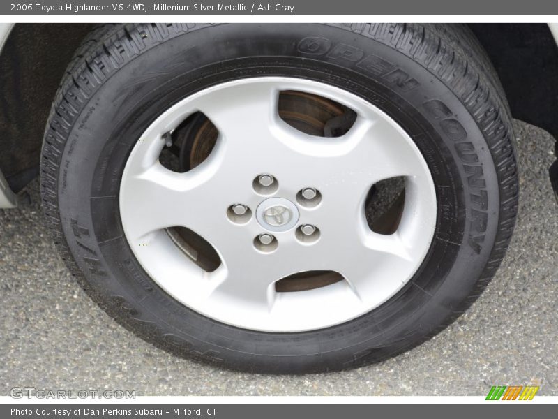 Millenium Silver Metallic / Ash Gray 2006 Toyota Highlander V6 4WD