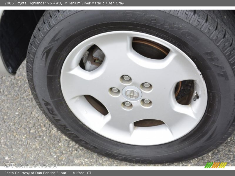 Millenium Silver Metallic / Ash Gray 2006 Toyota Highlander V6 4WD