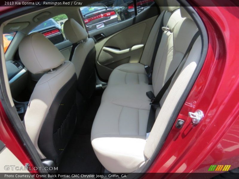 Remington Red / Gray 2013 Kia Optima LX