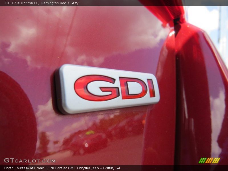 Remington Red / Gray 2013 Kia Optima LX