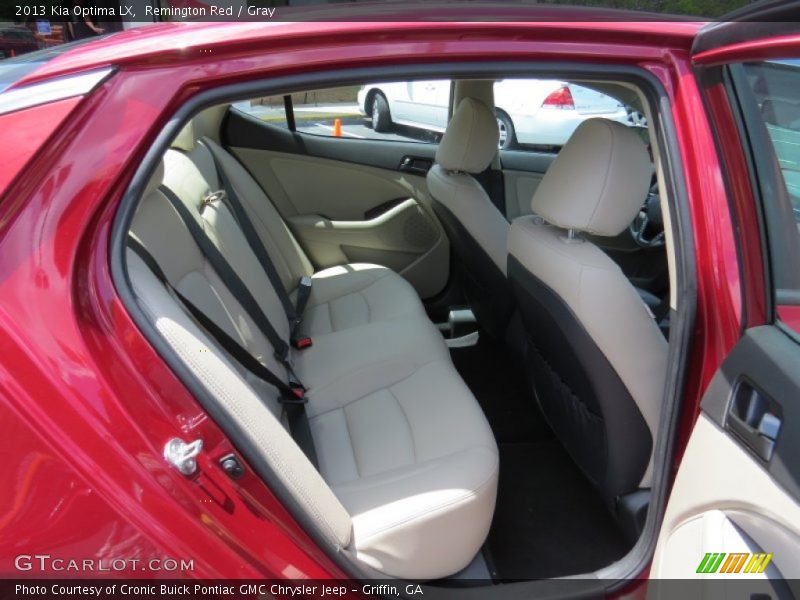 Remington Red / Gray 2013 Kia Optima LX