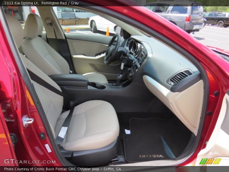 Remington Red / Gray 2013 Kia Optima LX