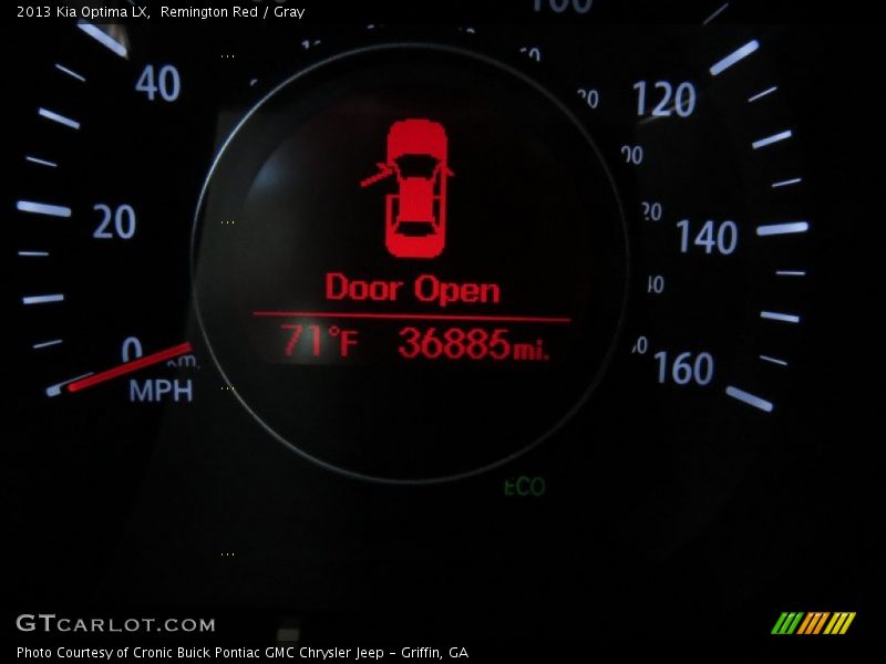 Remington Red / Gray 2013 Kia Optima LX