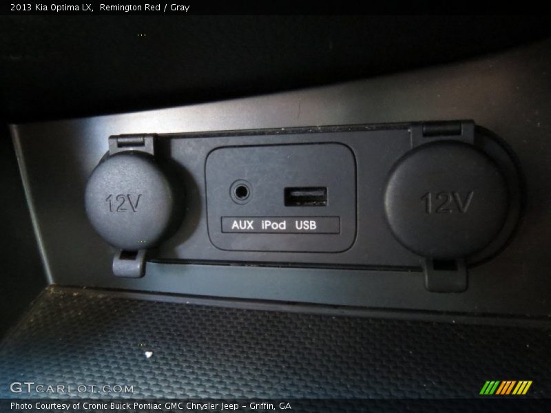 Remington Red / Gray 2013 Kia Optima LX