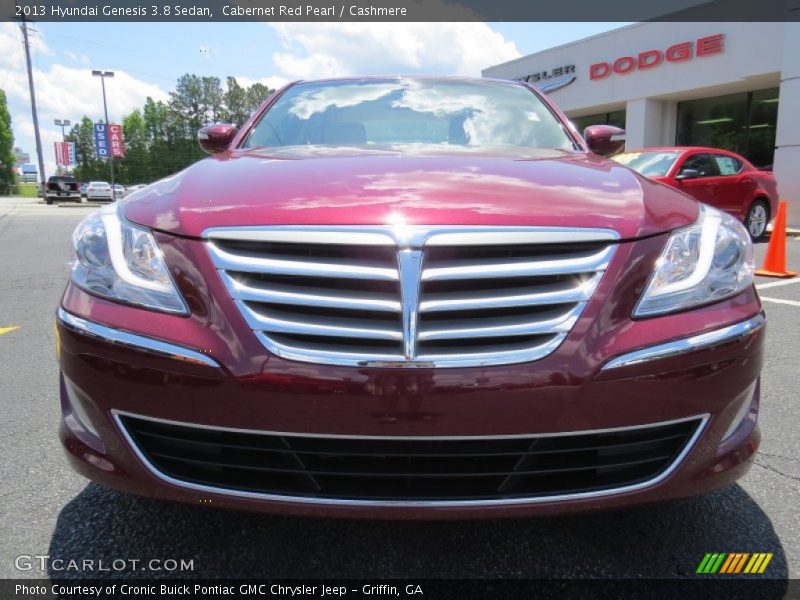 Cabernet Red Pearl / Cashmere 2013 Hyundai Genesis 3.8 Sedan
