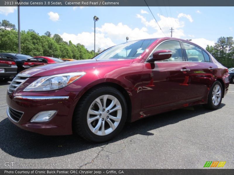 Cabernet Red Pearl / Cashmere 2013 Hyundai Genesis 3.8 Sedan