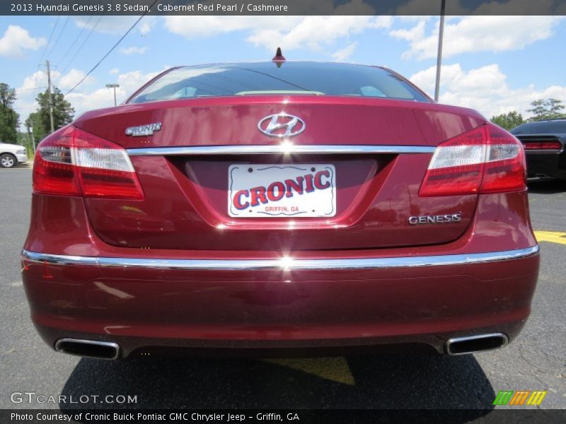 Cabernet Red Pearl / Cashmere 2013 Hyundai Genesis 3.8 Sedan