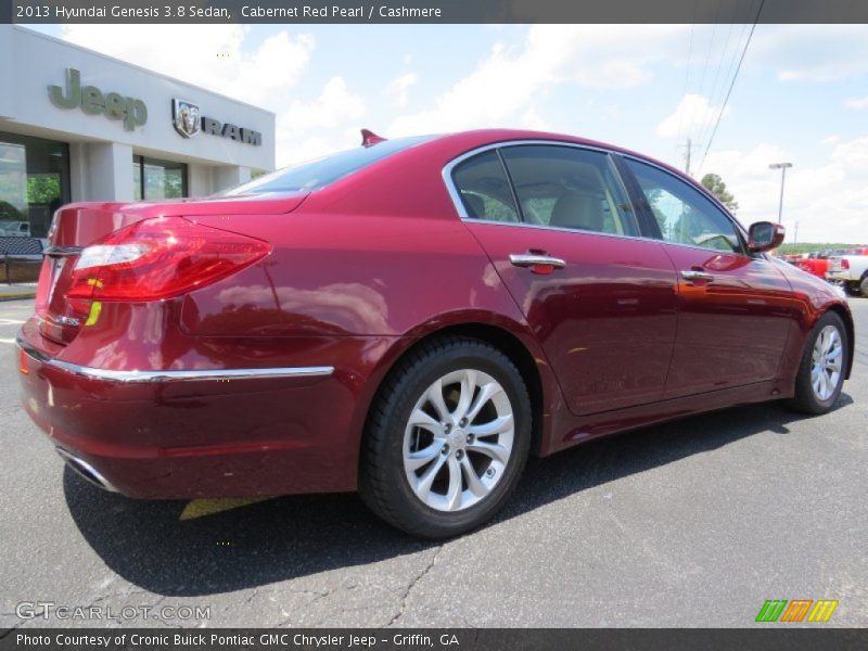 Cabernet Red Pearl / Cashmere 2013 Hyundai Genesis 3.8 Sedan