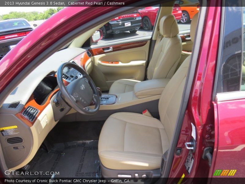 Cabernet Red Pearl / Cashmere 2013 Hyundai Genesis 3.8 Sedan