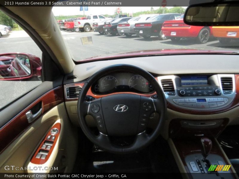 Cabernet Red Pearl / Cashmere 2013 Hyundai Genesis 3.8 Sedan