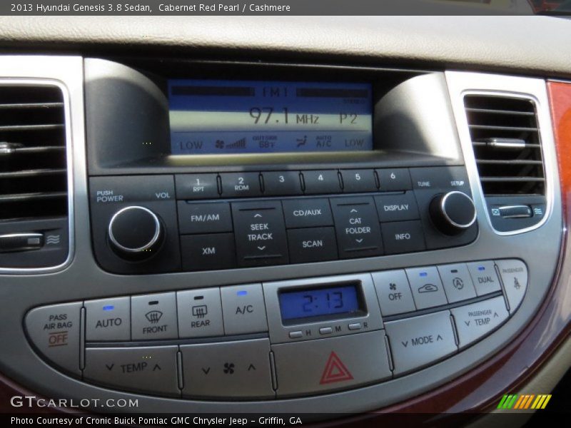 Cabernet Red Pearl / Cashmere 2013 Hyundai Genesis 3.8 Sedan