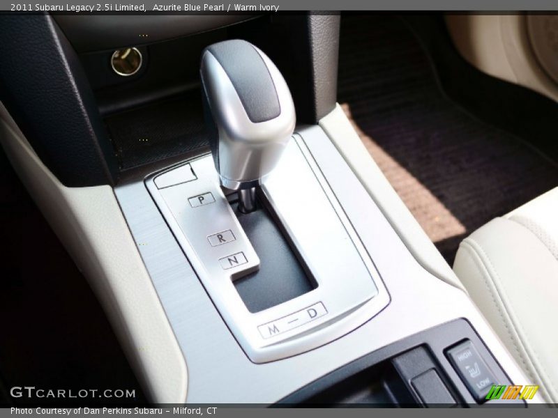 Azurite Blue Pearl / Warm Ivory 2011 Subaru Legacy 2.5i Limited