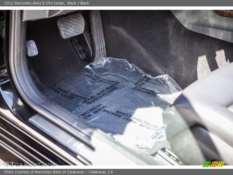 Black / Black 2012 Mercedes-Benz E 350 Sedan
