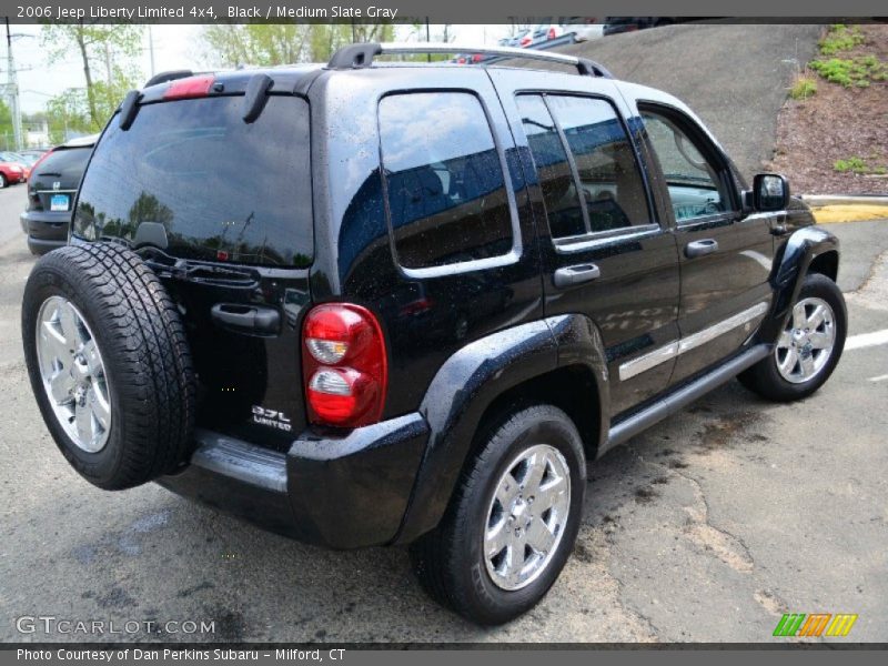 Black / Medium Slate Gray 2006 Jeep Liberty Limited 4x4