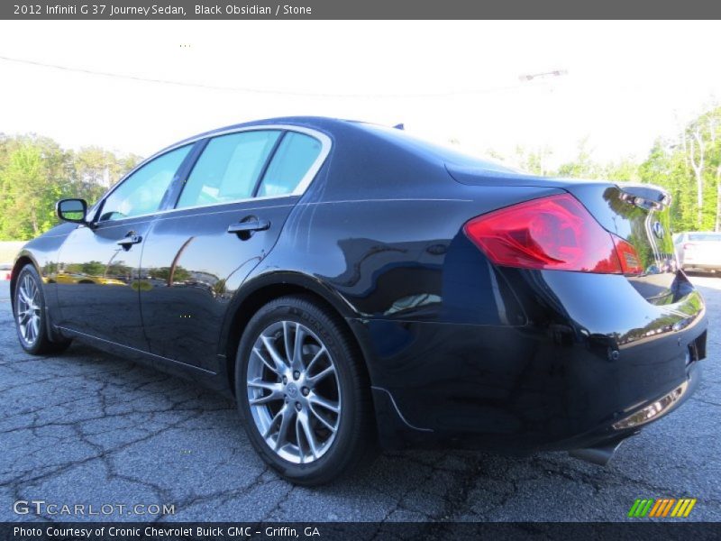 Black Obsidian / Stone 2012 Infiniti G 37 Journey Sedan