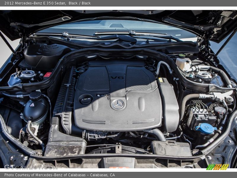 Black / Black 2012 Mercedes-Benz E 350 Sedan
